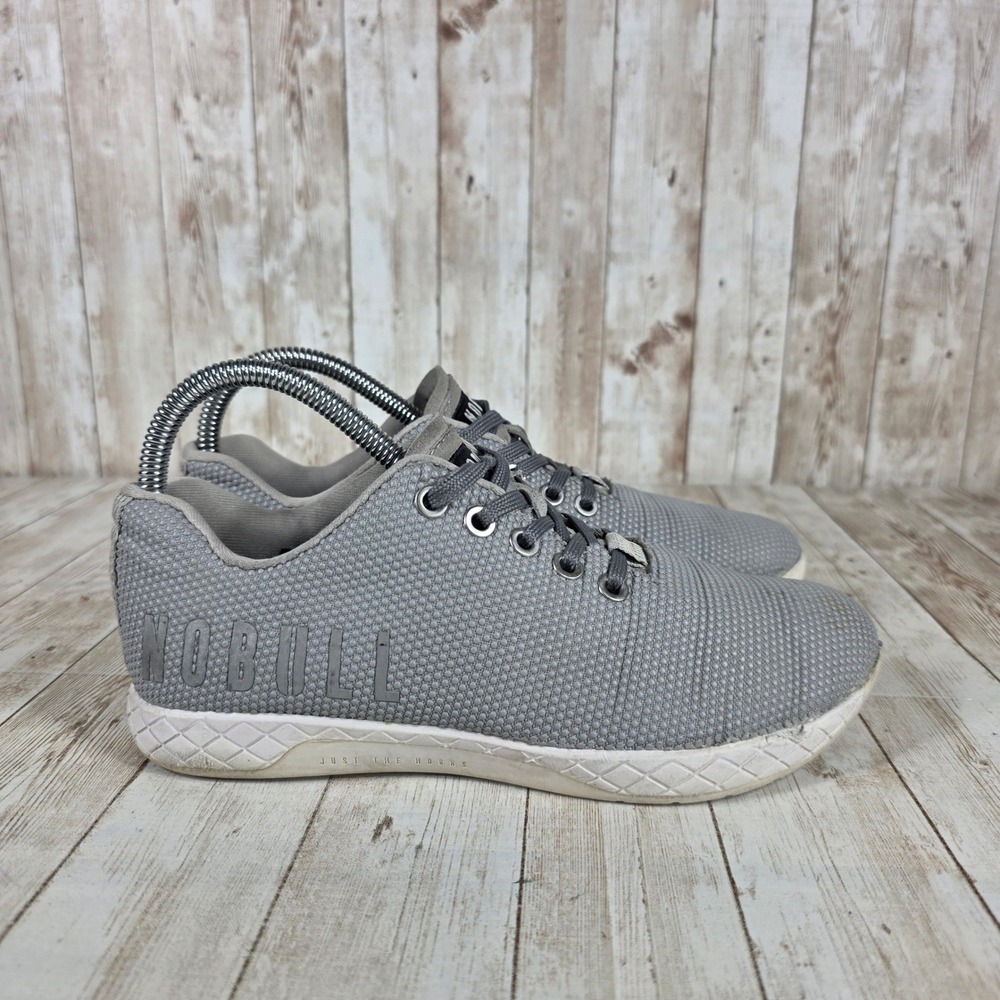 NOBULL Training Shoes Crossfit Gym Sneakers Athletic Gray Women's US 5